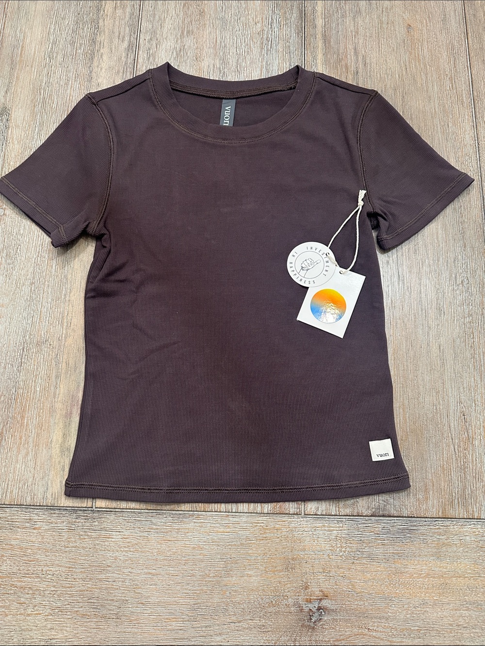 Vuori Women’s Pose Fitted Tee | Size XS